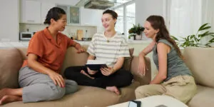 women coliving homes